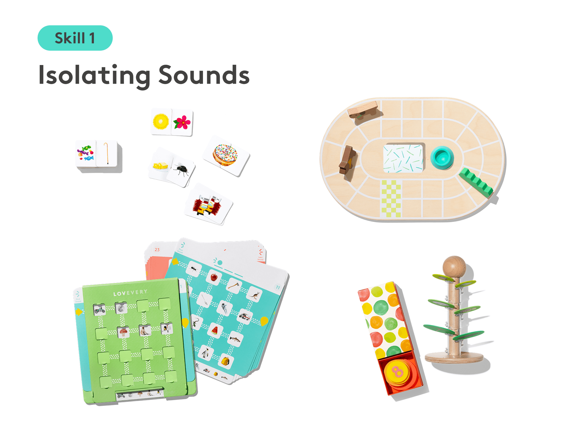 Lovevery Reading Skill Set: Isolating Sounds